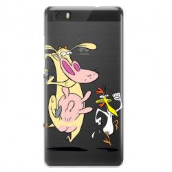 ETUI NA TELEFON HUAWEI P8 LITE ALE-L21 CARTOON NETWORK KK176 CLASSIC KROWA I KURCZAK