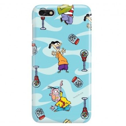 ETUI NA TELEFON HUAWEI P9 LITE MINI SLA-L02 CARTOON NETWORK ED101 CLASSIC Ed, Edd i Eddy