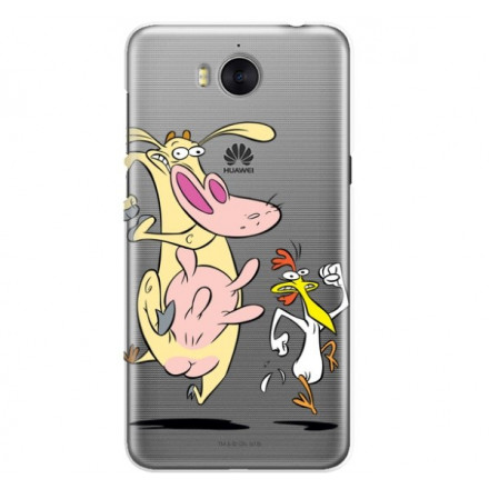 ETUI NA TELEFON HUAWEI Y5 2017 MYA-L03 CARTOON NETWORK KK176 CLASSIC KROWA I KURCZAK