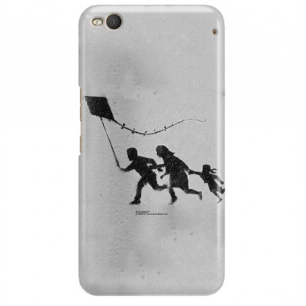 ETUI NA TELEFON HTC ONE X9 BANKSY WZÓR BK168