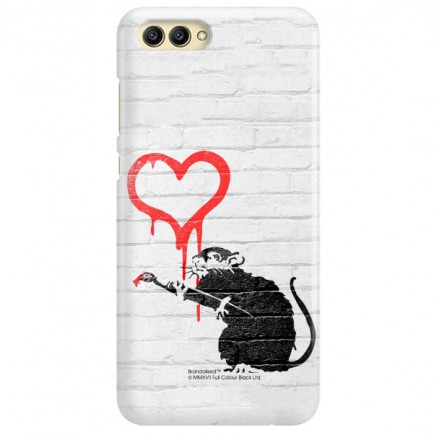 ETUI NA TELEFON HUAWEI HONOR V10  BLK-AL00 BANKSY WZÓR BK110