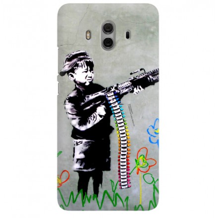 ETUI NA TELEFON HUAWEI MATE 10 ALP-L09 BANKSY WZÓR BK162