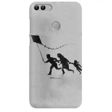 ETUI NA TELEFON HUAWEI P SMART FIG-LX1 BANKSY WZÓR BK168