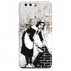 ETUI NA TELEFON HUAWEI P10 VTR-L09 BANKSY WZÓR BK100