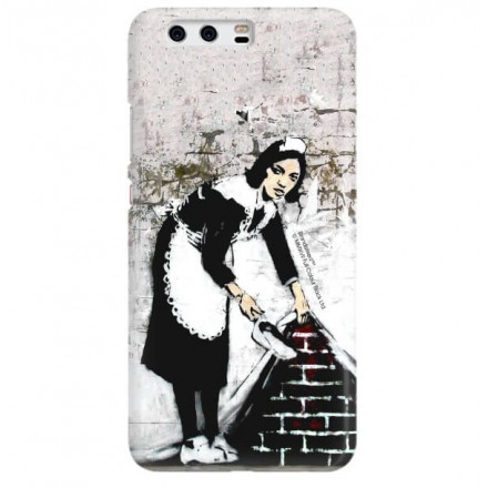 ETUI NA TELEFON HUAWEI P10 VTR-L09 BANKSY WZÓR BK100