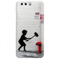 ETUI NA TELEFON HUAWEI P10 VTR-L09 BANKSY WZÓR BK178