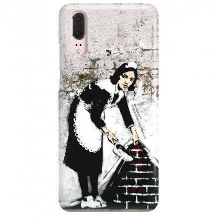 ETUI NA TELEFON HUAWEI P20 EML-L09 BANKSY WZÓR BK100