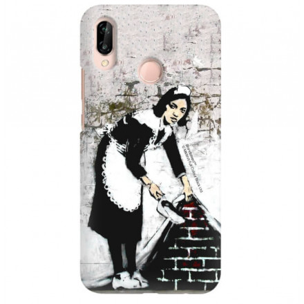 ETUI NA TELEFON HUAWEI P20 LITE ANE-AL00 BANKSY WZÓR BK100