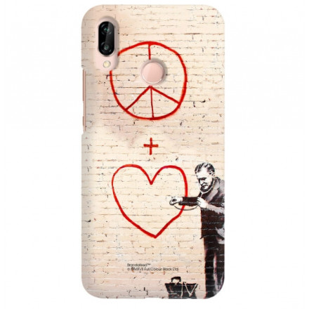 ETUI NA TELEFON HUAWEI P20 LITE ANE-AL00 BANKSY WZÓR BK146