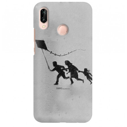 ETUI NA TELEFON HUAWEI P20 LITE ANE-AL00 BANKSY WZÓR BK168