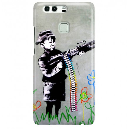 ETUI NA TELEFON HUAWEI P9 EVA-L19 BANKSY WZÓR BK162