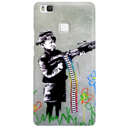 ETUI NA TELEFON HUAWEI P9 LITE  VNS-L31 BANKSY WZÓR BK162