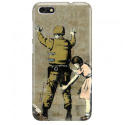 ETUI NA TELEFON HUAWEI P9 LITE MINI SLA-L02 BANKSY WZÓR BK135