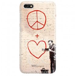 ETUI NA TELEFON HUAWEI P9 LITE MINI SLA-L02 BANKSY WZÓR BK146