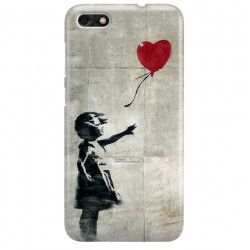 ETUI NA TELEFON HUAWEI P9 LITE MINI SLA-L02  BANKSY WZÓR BK179