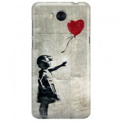 ETUI NA TELEFON HUAWEI Y5 2017 MYA-L03 BANKSY WZÓR BK179