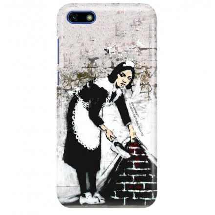 ETUI NA TELEFON HUAWEI Y5 2018 BANKSY WZÓR BK100