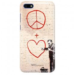 ETUI NA TELEFON HUAWEI Y5 2018 BANKSY WZÓR BK146