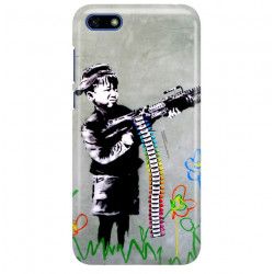 ETUI NA TELEFON HUAWEI Y5 2018 BANKSY WZÓR BK162