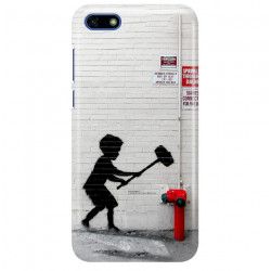 ETUI NA TELEFON HUAWEI Y5 2018 BANKSY WZÓR BK178