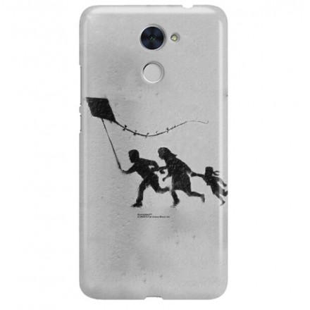 ETUI NA TELEFON HUAWEI Y7 PRIME 2018 LDN-L21 BANKSY WZÓR BK168