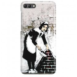 ETUI NA TELEFON HUAWEI Y9 2018 FLA-AL00 BANKSY WZÓR BK100