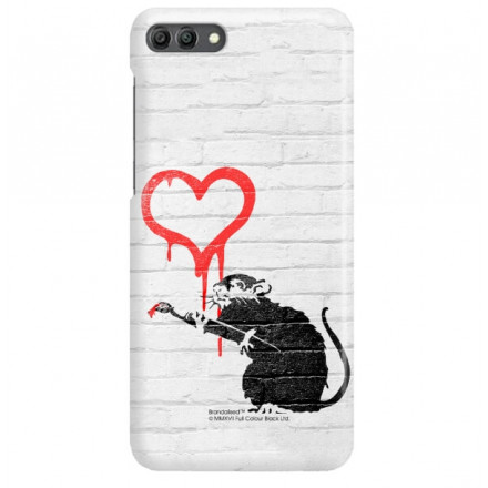 ETUI NA TELEFON HUAWEI Y9 2018  FLA-AL00 BANKSY WZÓR BK110