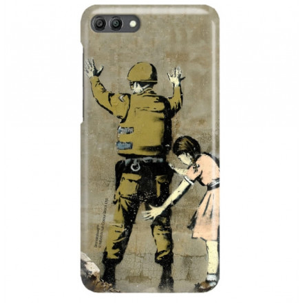 ETUI NA TELEFON HUAWEI Y9 2018 FLA-AL00 BANKSY WZÓR BK135