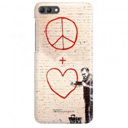 ETUI NA TELEFON HUAWEI Y9 2018  FLA-AL00 BANKSY WZÓR BK146