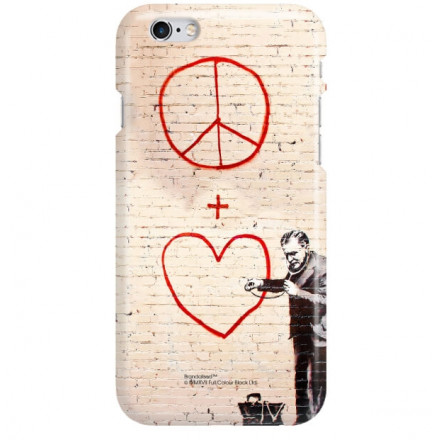 ETUI NA TELEFON IPHONE 6 6S A1549/A1633 BANKSY WZÓR BK146