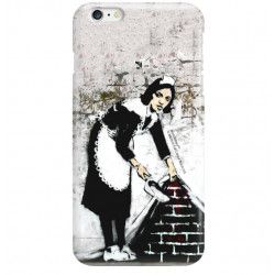 ETUI NA TELEFON IPHONE 6 PLUS A1522 BANKSY WZÓR BK100