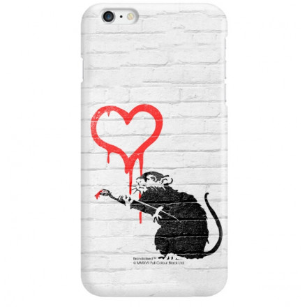 ETUI NA TELEFON IPHONE 6 PLUS A1522 BANKSY WZÓR BK110