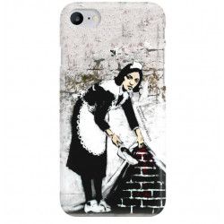 ETUI NA TELEFON IPHONE 7  A1660 BANKSY WZÓR BK100