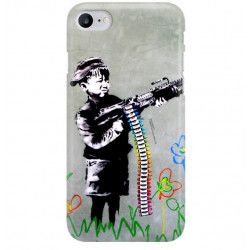 ETUI NA TELEFON IPHONE 7 A1660 BANKSY WZÓR BK162