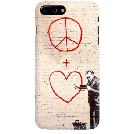 ETUI NA TELEFON IPHONE 7 PLUS A1661 BANKSY WZÓR BK146