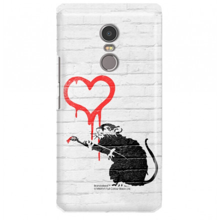 ETUI NA TELEFON LENOVO K6 NOTE K53A48 BANKSY WZÓR BK110