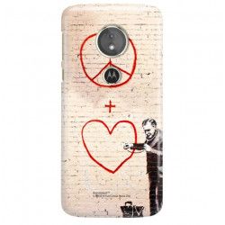 ETUI NA TELEFON LENOVO MOTO E5 BANKSY WZÓR BK146