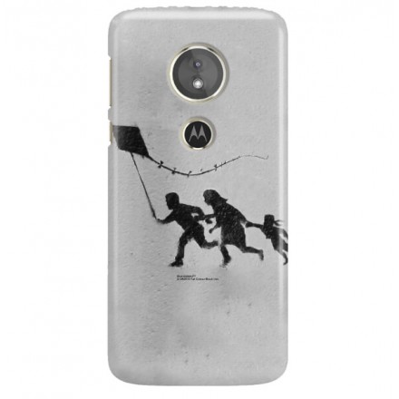 ETUI NA TELEFON LENOVO MOTO E5 BANKSY WZÓR BK168