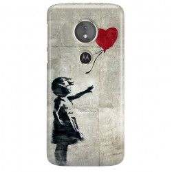 ETUI NA TELEFON LENOVO MOTO E5 BANKSY WZÓR BK179