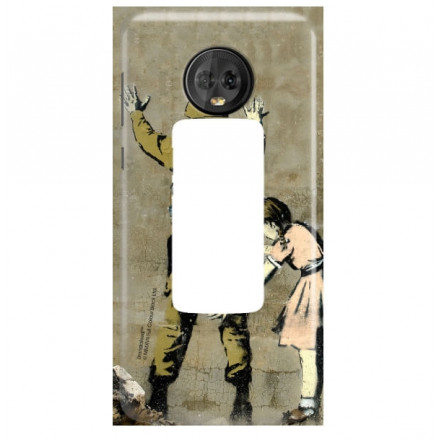 ETUI NA TELEFON LENOVO MOTO G6 BANKSY WZÓR BK135