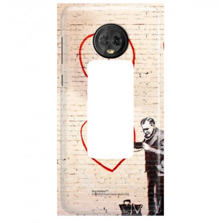 ETUI NA TELEFON LENOVO MOTO G6 BANKSY WZÓR BK146