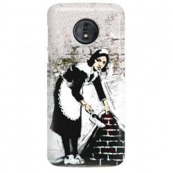 ETUI NA TELEFON LENOVO MOTO G6 PLAY BANKSY WZÓR BK100