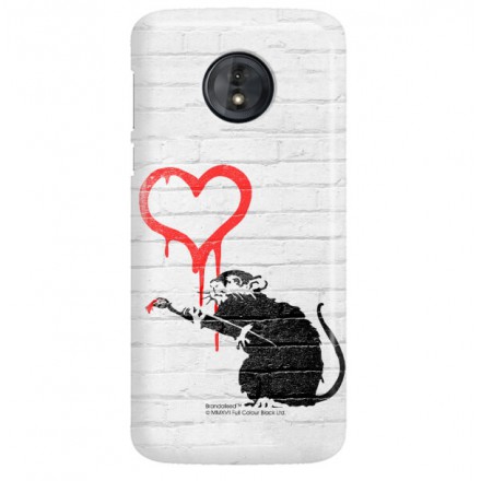 ETUI NA TELEFON LENOVO MOTO G6 PLAY BANKSY WZÓR BK110