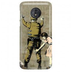 ETUI NA TELEFON LENOVO MOTO G6 PLAY BANKSY WZÓR BK135