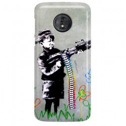 ETUI NA TELEFON LENOVO MOTO G6 PLAY BANKSY WZÓR BK162