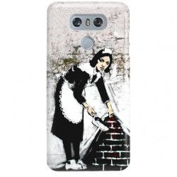 ETUI NA TELEFON LG G6 H870 BANKSY WZÓR BK100