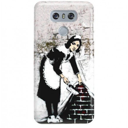 ETUI NA TELEFON LG G6 H870 BANKSY WZÓR BK100