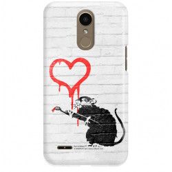 ETUI NA TELEFON LG K10 2017 M250N BANKSY WZÓR BK110