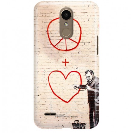 ETUI NA TELEFON LG K10 2017 M250N BANKSY WZÓR BK146