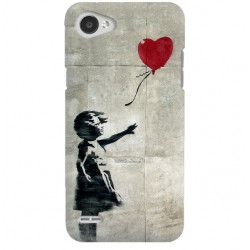 ETUI NA TELEFON LG Q6 BANKSY WZÓR BK179